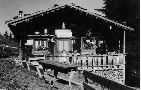 Archivaufnahme Jausenstation Kandleralm