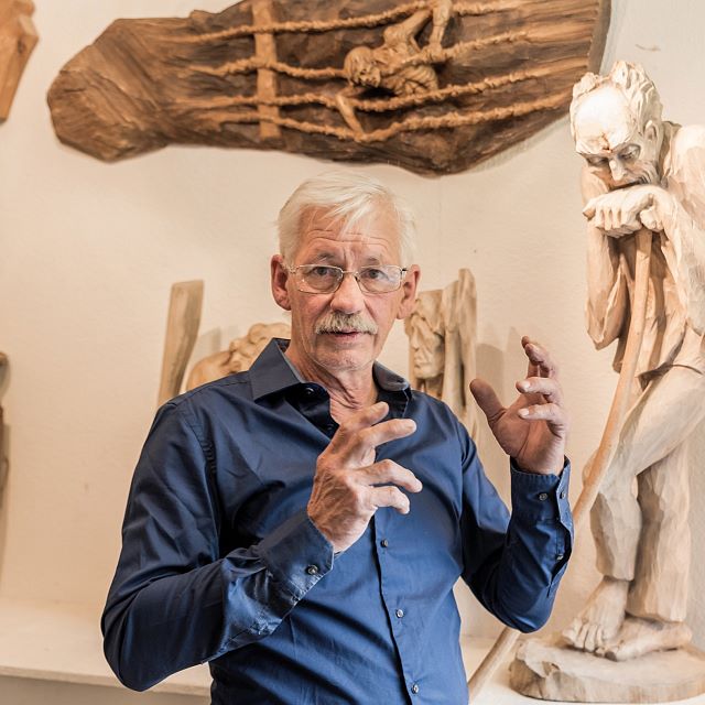 Horst Mayr - seit 40 Jahren mit Leib und Seele Künstler