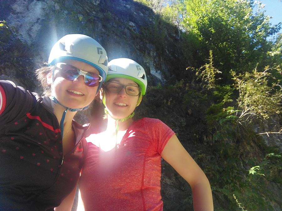 Am Adolari Klettersteig - Kalksteinrunde