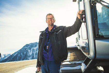 Andreas Krall, Pistenchef der Bergbahn Westendorf