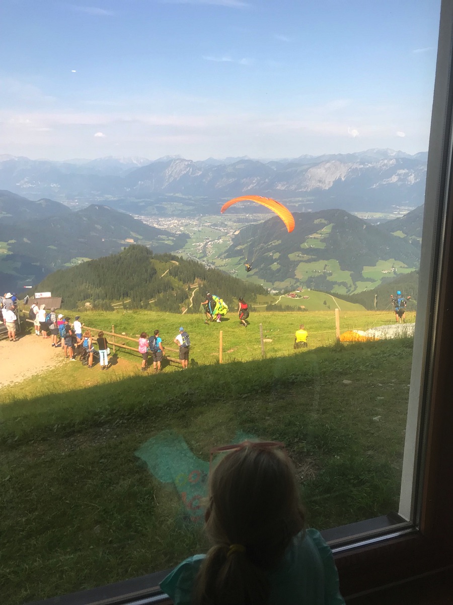 Charlotte Kitzbueheler Alpen Hohe Salve Gipfelalm
