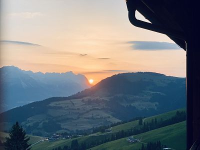 Sonnenaufgang auf der KRAFTalm