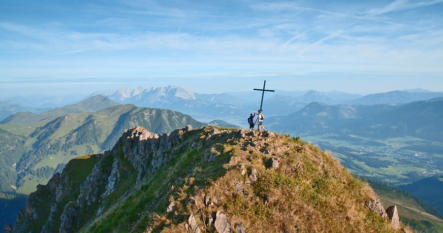 Gipfelkreuz Wildseeloder Fieberbrunn