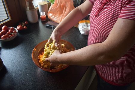 jetzt wird gemischt