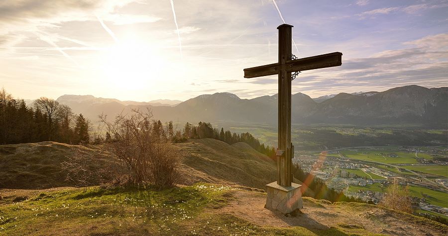 Möslalm summit cross Wörgl