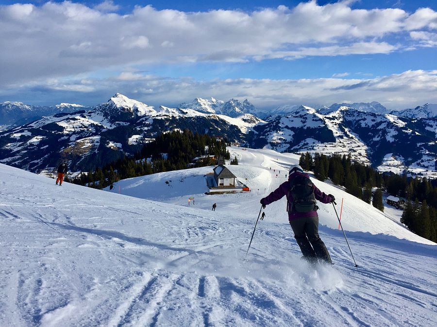 Skifahren in Kirchberg