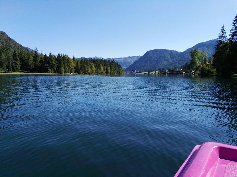 Stand up Paddeling am Pillersee - Kalksteinrunde