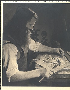 Ur-Großvater Josef Infeld © Kunstschmiede Unterrainer