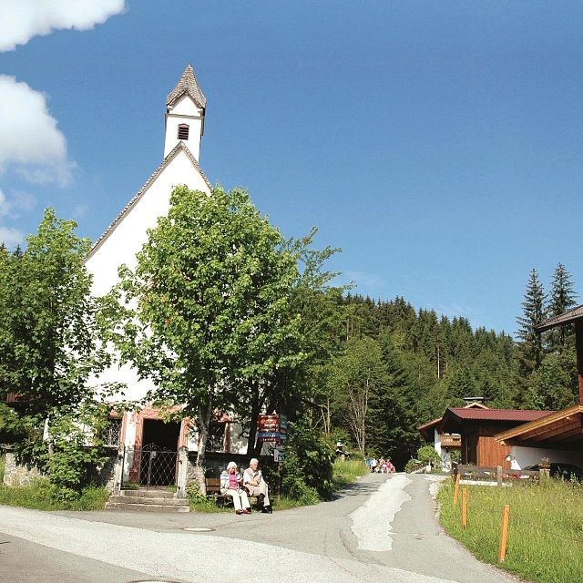 Die Kirchanger-Kapelle in Kirchberg © Bei ins dahoam