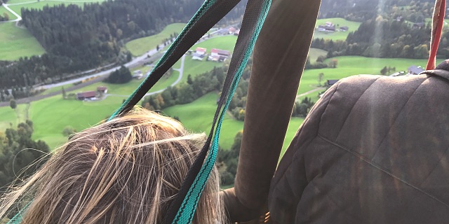 Charlotte Kitzbueheler Alpen luchtballon