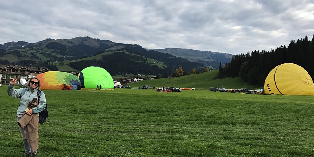 Charlotte Kitzbueheler Alpen luchtballon