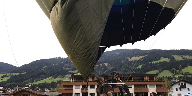 Charlotte Kitzbueheler Alpen luchtballonvaart