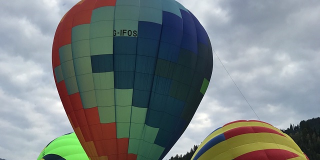 Charlotte Kitzbueheler Alpen luchtballonvaart