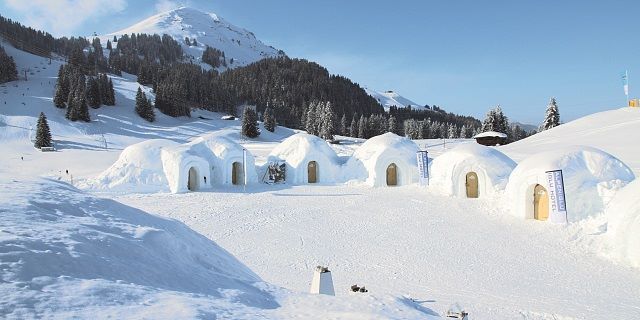 Das ALPENIGLU® Dorf in Brixen