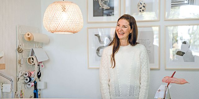 Eva-Maria als Fräulein Veffi