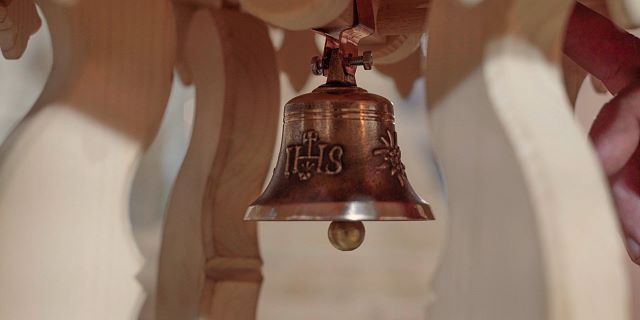 Glocke im Glockenstuhl