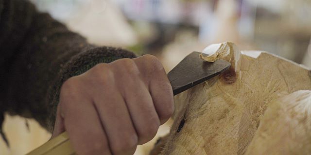 Holzschnitzen