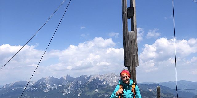 Kitzbüheler Alpen KAT Walk Botschafter Etappe 5 Gipfel Kitzbüheler Horn c Denise Hofmann