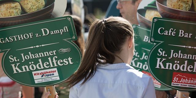 Knödelfest in St. Johann in Tirol